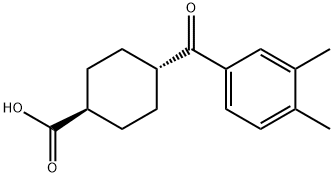 TRANS-4-(3,4-DIMETHYLBENZOYL)CYCLOHEXANE-1-CARBOXYLIC ACID price.