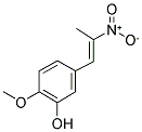 1-(3-HYDROXY-4-METHOXYPHENYL)-2-NITROPROPENE Struktur