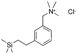 N-(TRIMETHOXYSILYLETHYL)BENZYL-N,N,N-TRIMETHYLAMMONIUM CHLORIDE Struktur