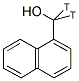 1-NAPHTALENEMETHANOL, [METHYLENE-3H] Struktur