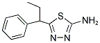 5-(1-PHENYL-PROPYL)-[1,3,4]THIADIAZOL-2-YLAMINE Struktur