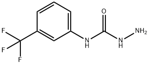 N-[3-(TRIFLUOROMETHYL)PHENYL]-1-HYDRAZINECARBOXAMIDE Struktur