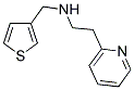 (2-PYRIDIN-2-YL-ETHYL)-THIOPHEN-3-YLMETHYL-AMINE Struktur