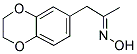 (3,4-ETHYLENEDIOXYPHENYL)ACETONE OXIME Struktur