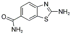 2-AMINO-BENZOTHIAZOLE-6-CARBOXYLIC ACID AMIDE Struktur