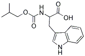 3-(1H-INDOL-3-YL)-2-[(ISOBUTOXYCARBONYL)AMINO]PROPANOIC ACID Struktur