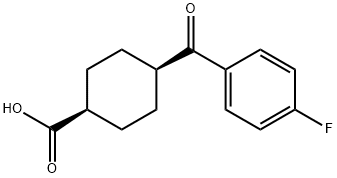 CIS-4-(4-FLUOROBENZOYL)CYCLOHEXANE-1-CARBOXYLIC ACID price.