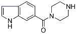 6-[(PIPERAZIN-1-YL)CARBONYL]-1H-INDOLE Struktur