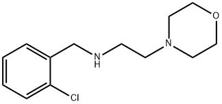 N-(2-CHLOROBENZYL)-2-MORPHOLIN-4-YLETHANAMINE Struktur