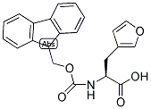 FMOC-L-ALA-3-(3-FURANYL) Struktur