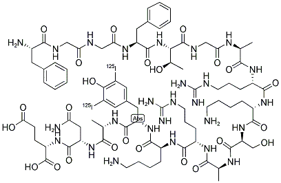 NOCICEPTIN (TYR14), [125I]- Struktur