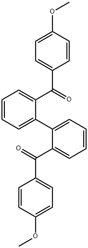 2,2'-DIANISOYL-DIPHENYL Struktur