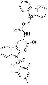 FMOC-TRP(MTS)-OH Struktur