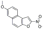 2-NITRO-7-METHOXYNAPHTHO[2,1-B]FURAN Struktur