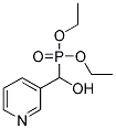 DIETHYL HYDROXY(PYRIDIN-3-YL)METHYLPHOSPHONATE Struktur