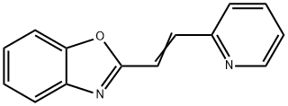 2-[2-(2-PYRIDINYL)VINYL]-1,3-BENZOXAZOLE Struktur