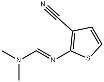 N'-(3-CYANO-2-THIENYL)-N,N-DIMETHYLIMINOFORMAMIDE Struktur