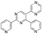 5-(PYRAZIN-2-YL)-2,4-DI(PYRIDIN-3-YL)PYRIMIDINE Struktur