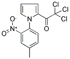 2,2,2-TRICHLORO-1-[1-(4-METHYL-2-NITROPHENYL)-1H-PYRROL-2-YL]ETHAN-1-ONE Struktur