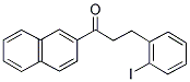 2-NAPHTHYL-3(2-IODOPHENYL)PROPANEONE Struktur