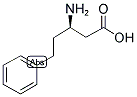 (R)-3-AMINO-5-PHENYL-PENTANOIC ACID Struktur