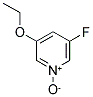 3-ETHOXY-5-FLUOROPYRIDINE 1-OXIDE Struktur