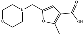 2-METHYL-5-MORPHOLIN-4-YLMETHYL-FURAN-3-CARBOXYLIC ACID price.