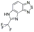 7-(TRIFLUOROMETHYL)-6H-IMIDAZO[4,5-E][2,1,3]BENZOTHIADIAZOLE Struktur