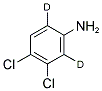 3,4-DICHLOROANILINE-2,6-D2 Struktur