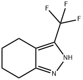 4,5,6,7-TETRAHYDRO-3-(TRIFLUOROMETHYL)-1H-INDAZOLE Struktur