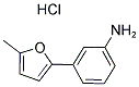 3-(5-METHYL-FURAN-2-YL)-PHENYLAMINEHYDROCHLORIDE Struktur