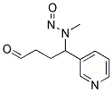 4-(N-METHYL-N-NITROSAMINO)-4-(3-PYRIDYL)BUTANAL Struktur