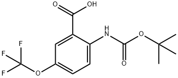 2-TERT-BUTOXYCARBONYLAMINO-5-TRIFLUOROMETHOXY-BENZOIC ACID price.