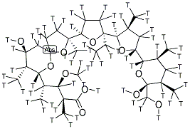 MONENSIN, [3H(G)] Struktur