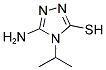 5-AMINO-4-ISOPROPYL-4H-1,2,4-TRIAZOLE-3-THIOL Struktur