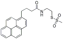 2-[3-(1-PYRENYL)PROPYLCARBOXAMIDO]ETHYL METHANETHIOSULFONATE Struktur