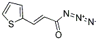 1-AZIDO-3-(2-THIENYL)PROP-2-EN-1-ONE Struktur