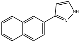 3-(2-NAPHTHYL)PYRAZOLE Struktur