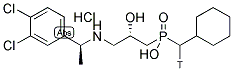 CGP 54626, [3H] Struktur