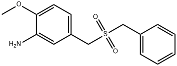 3-AMINO-4-METHOXYBENZYL SULPHONE Struktur