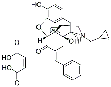 7-BENZYLIDENENALTREXONE MALEATE Struktur