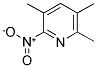 2-NITRO-3,5,6-TRIMETHYLPYRIDINE Struktur