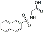 [(2-NAPHTHYLSULFONYL)AMINO]ACETIC ACID Struktur