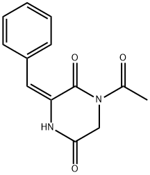 1-ACETYL-3-BENZYLIDENE-PIPERAZINE-2,5-DIONE