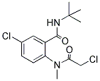 N-(TERT-BUTYL)-5-CHLORO-2-[(2-CHLOROACETYL)(METHYL)AMINO]BENZAMIDE Struktur