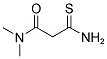 3-AMINO-N,N-DIMETHYL-3-THIOXOPROPANAMIDE Struktur