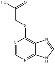 Acetic acid, 2-(9H-purin-6-ylthio)-