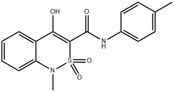 4-HYDROXY-1-METHYL-N-(4-METHYLPHENYL)-2,2-DIOXO-1,2-DIHYDRO-2LAMBDA6,1-BENZOTHIAZINE-3-CARBOXAMIDE Struktur