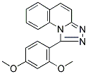 1-(2,4-DIMETHOXYPHENYL)[1,2,4]TRIAZOLO[4,3-A]QUINOLINE Struktur