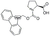 L-PROLINE-N-FMOC (15N) Struktur